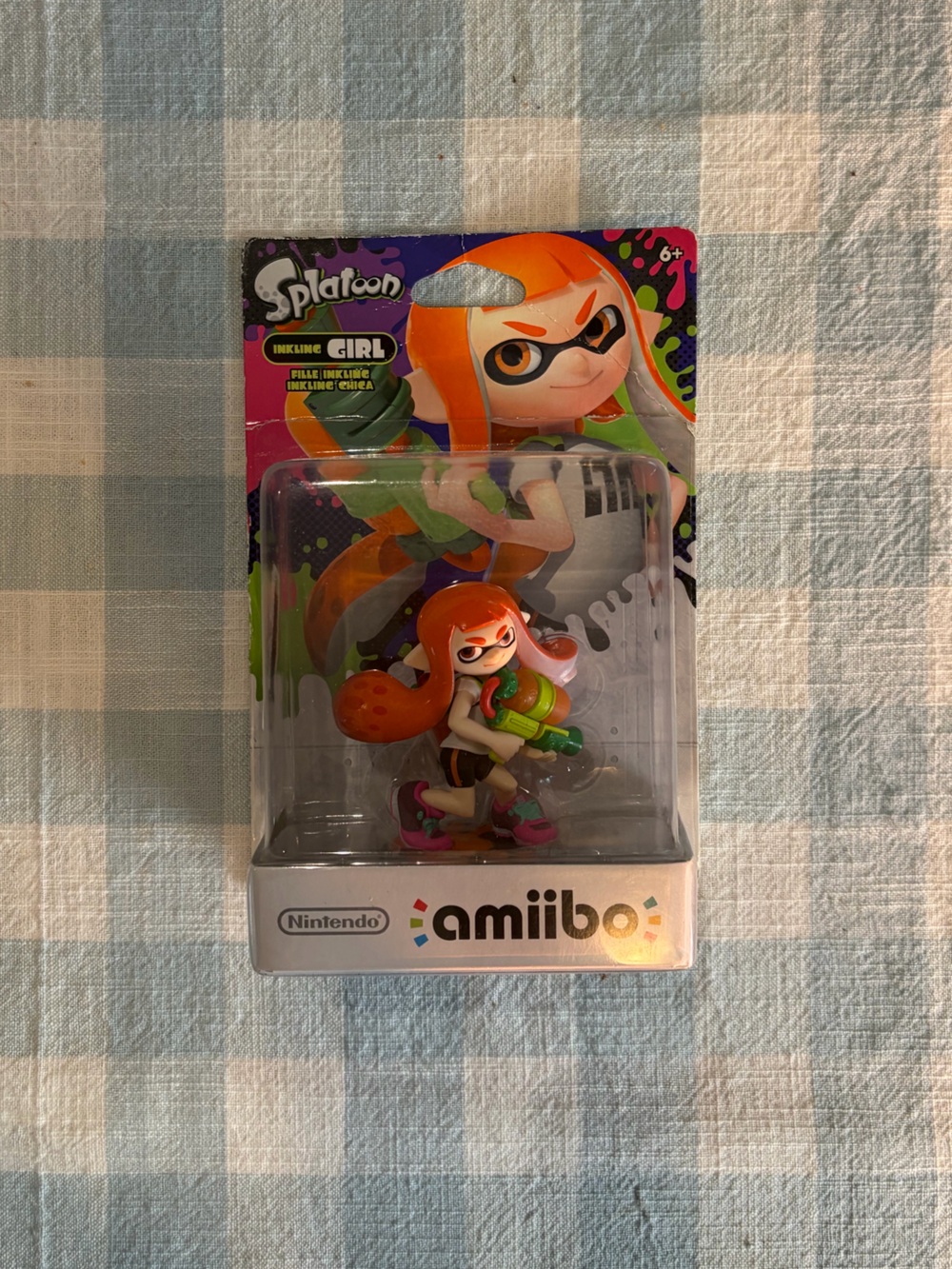 Nintendo Splatoon Orange Inkling Girl Amiibo